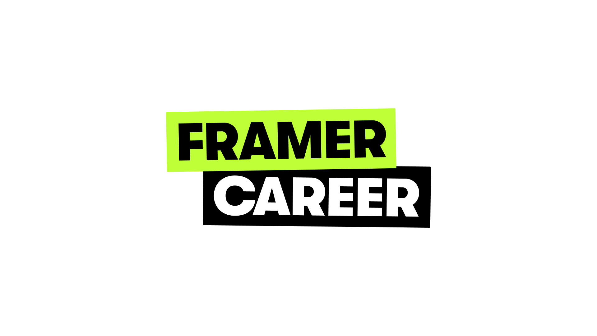 Framer Career Accelerator